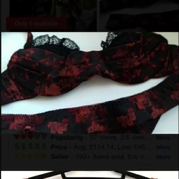 RARE - NWT Agent Provocateur Eugenie Bra 32E - Picture 4 of 10